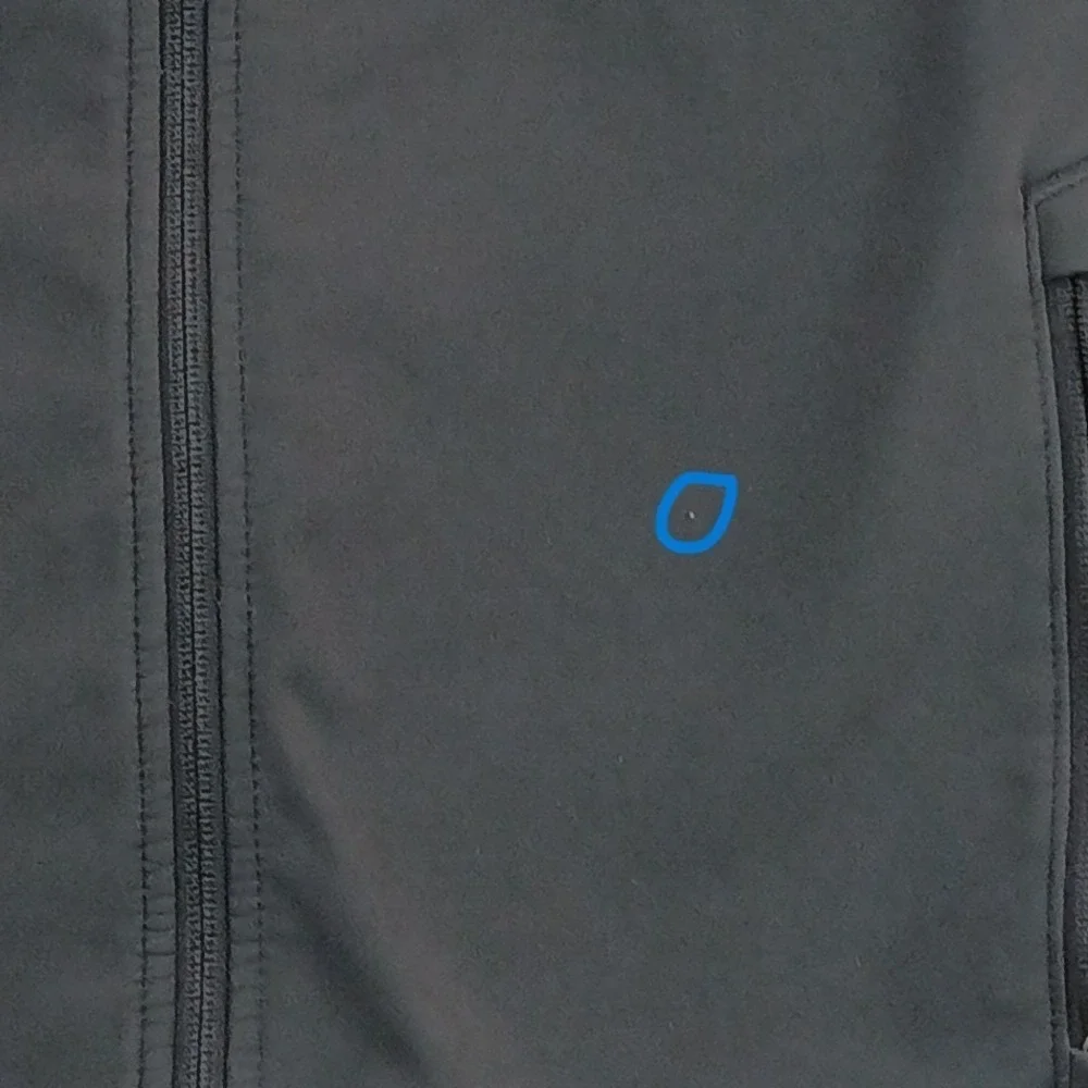 North Face Mens Fleece Lined‎ Full Zip Softshell Black Jacket TNF APEX L - FLAWS
